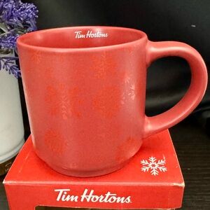 TIM HORTONS HOLIDAY SNOWFLAKE  MUG 2018 - NIB